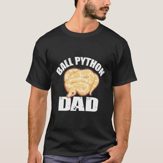 Boll Python Pappa T Shirt (Framsida)