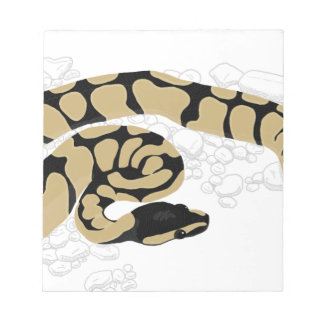 Boll Python Snake Anteckningsblock