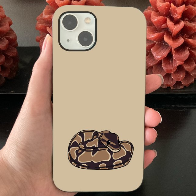 Boll Python Snake, Brown och Tan Illustrated (Skapare uppladdad)
