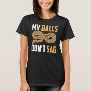 Boll Python Snake My Bollar Sag inte T Shirt