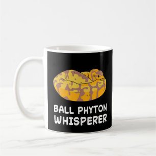 Boll Python Whisperer Snake Reptile Herpetolog Kaffemugg