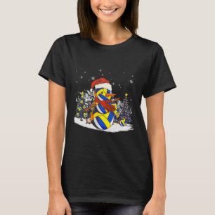 Boll Snowm, sportslig jul - Volleyball Player T Shirt
