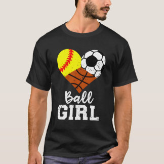 Boll Softball Soccer Basketball T Shirt