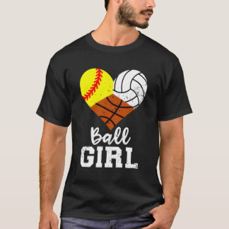 Boll Softball Volleyball Basketball T Shirt