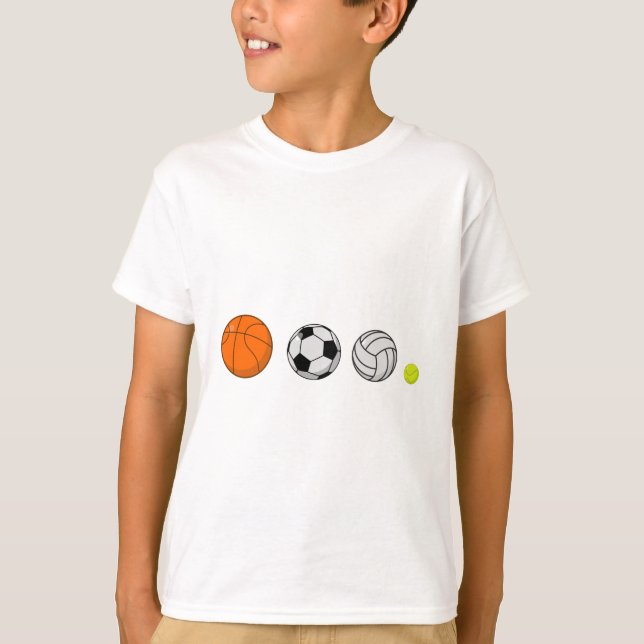 Boll-sport T Shirt (Framsida)