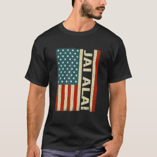 boll sport USA flagga jai alai-spelare jai alai T Shirt