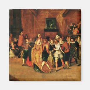 Boll under regeringstiden av Henri III, 1574-1623 Magnet