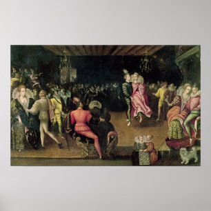 Boll vid domstolen i Valois Poster