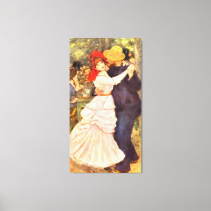 Boll vid Moulin de la Galette Auguste Renoir Canvastryck