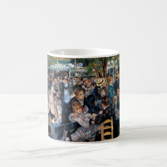 Boll vid Moulin de la Galette, Auguste Renoir Kaffemugg (Center)