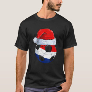 Boll World Soccer för fotbollsspelare i Nederlände T Shirt