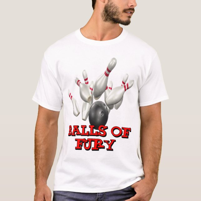 Bollar av raseri t-shirt (Framsida)