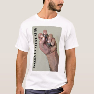 Bollar av stålsätter t shirt