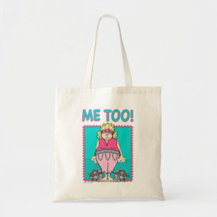 BOLLAR & CHAINS "Me too" Tote Bag Tygkasse