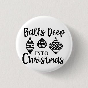 Bollar Deep in till jultomten Julafton Knapp