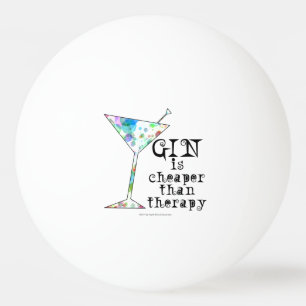 BOLLAR FÖR PING PONG - GIN ÄR MER BILLIG ÄN TER