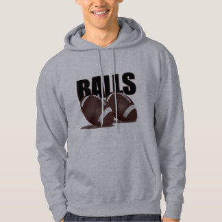 BOLLAR - fotboll (tända), Sweatshirt Med Luva