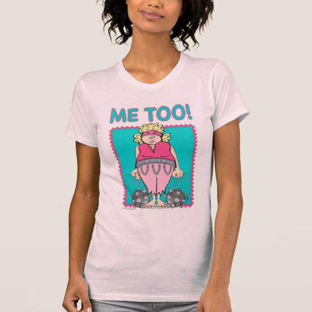 BOLLAR & KEDJAR "mig för" T-skjortan T Shirt (Framsida)