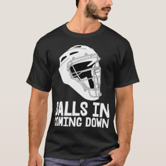 Bollar på baskiska basebollskärmen t shirt