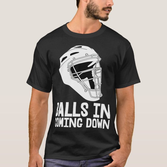 Bollar på baskiska basebollskärmen t shirt (Framsida)