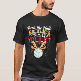 Bollar till Volley Funny Volleyball Player Ugly Ju T Shirt