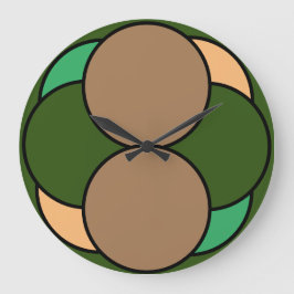 Bollen, cirkel stor klocka