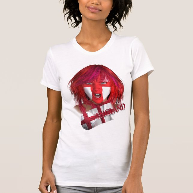 Bollen, flickan och flaggan tee shirt (Framsida)