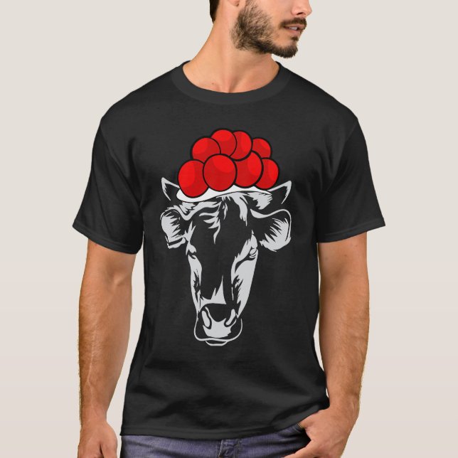 Bollenhut Cow Home Black Forest Beef T Shirt (Framsida)