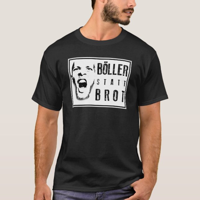 Böller statt Brot ! T-shirt (Framsida)