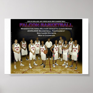 Bolling AFB basketlag Poster