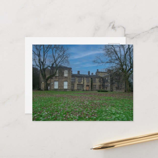 Bolling Hall, Bradford Vykort (Fram/Back In Situ)
