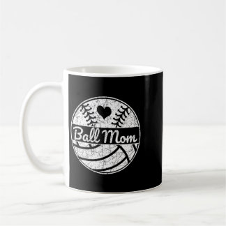 Bollmamma Halvbaseboll Softboll Halvvolleyboll Kaffemugg