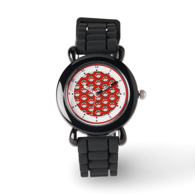 Bollmönster Armbandsur (Framsida)