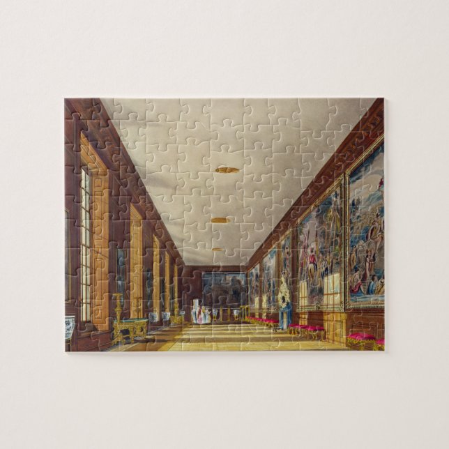 Bollrummet, Hampton domstol, från 'historien av Pussel (Horisontell)