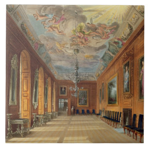Bollrummet, Windsor slott, från 'kungliga Residen Kakelplatta