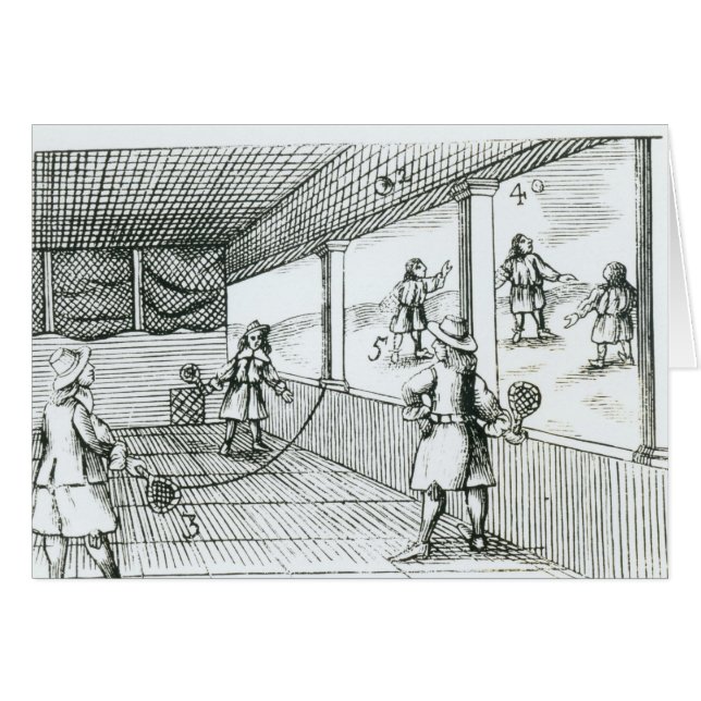 Bollspel Hälsningskort (Framsidan Horizontal)