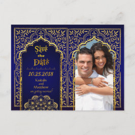 Bollywood Arabian Nights Spara datum Meddelande Vykort