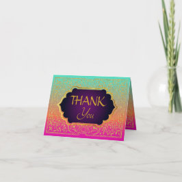 Bollywood Arabian Nights Tackkort Card