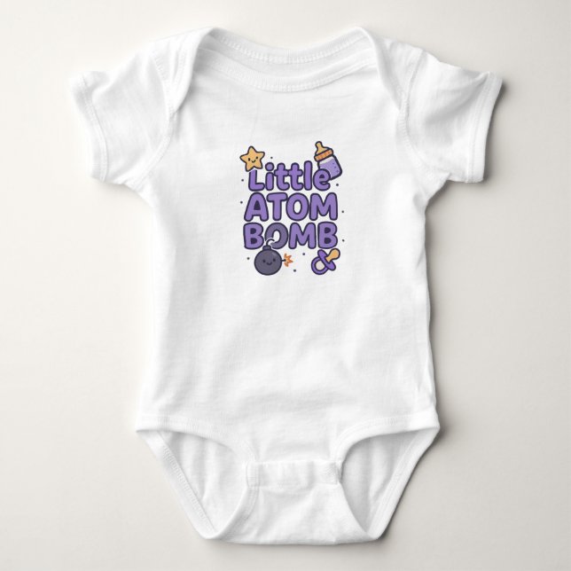 Bollywood Baby Gift, den berömda Desi Baby Shower T Shirt (Framsida)