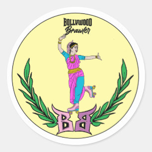 Bollywood Brawler - Derby Girl Runt Klistermärke
