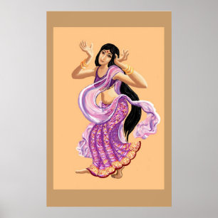 Bollywood dancer poster