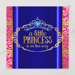 Bollywood Indisk Prinsessa Baby Shower Inbjudningar