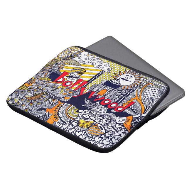 Bollywood Laptop Sleeve (Framsida topp)