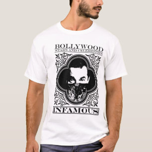 Bollywood ökänd T-tröja Tee Shirt