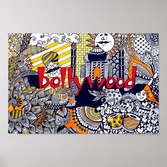 Bollywood Poster (Framsidan)
