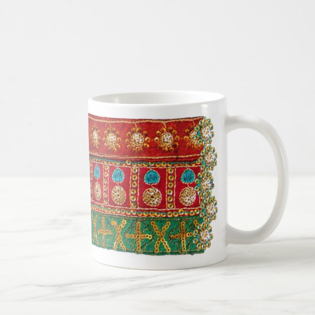 Bollywood Saree Coffee Mug - Tasse indienne Kaffemugg (Höger)
