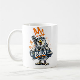 Bolo Graffiti Bird Mug Kaffemugg