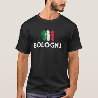 Bologna City Italien Vacations Traving Italienska T Shirt