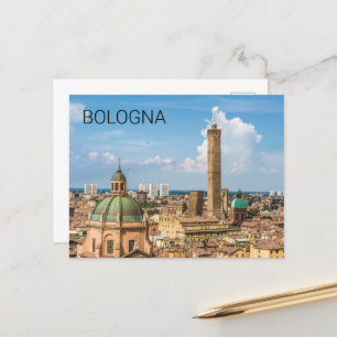 Bologna Emilia-Romagna-Italien Panorama Souvenir Helg Vykort