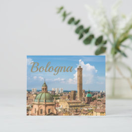 Bologna Emilia-Romagna-Italien Panorama Souvenir Helg Vykort